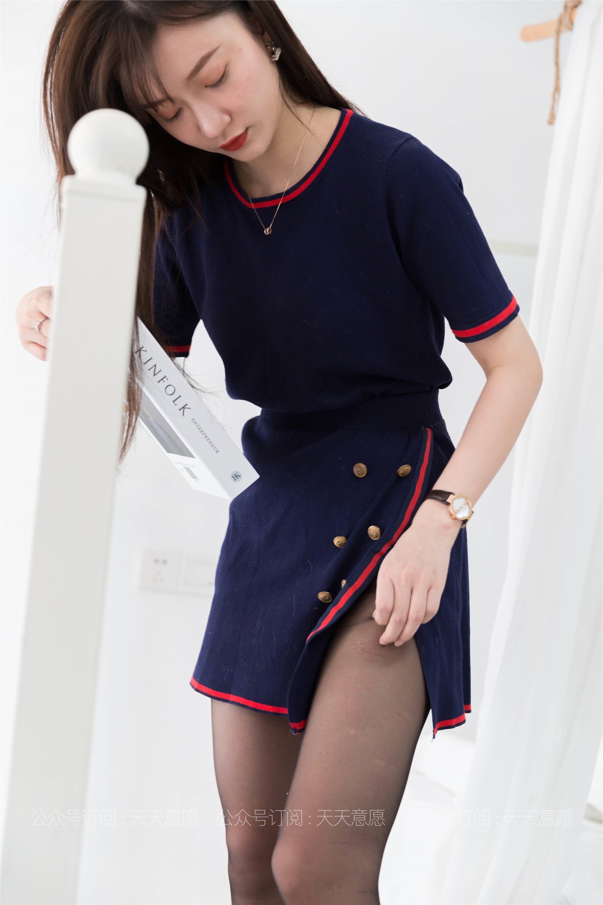 IESS异思趣向 - 模特：秋秋《迷人的红色花边》